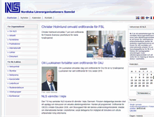 Tablet Screenshot of nls.info